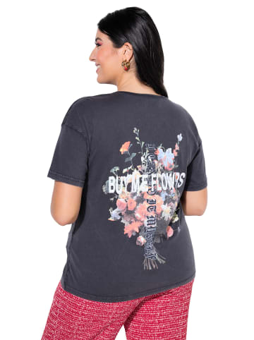 Studio Untold Shirt in anthrazit melange