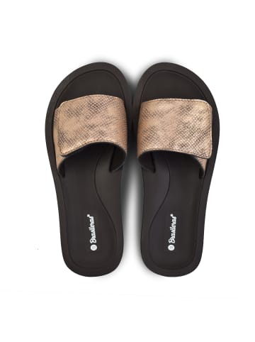 Brasileras Pantoletten "Platino" in Braun