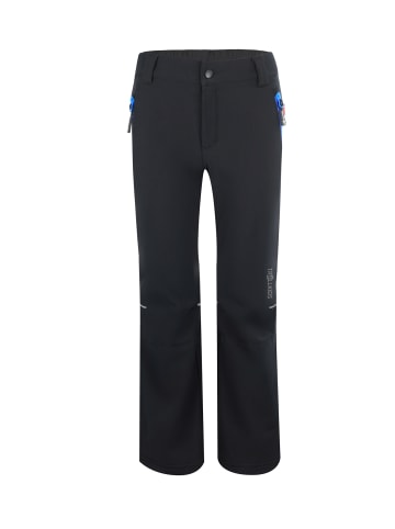 Trollkids Softshell Hose "Hemsedal" in Schwarz / Mittelblau