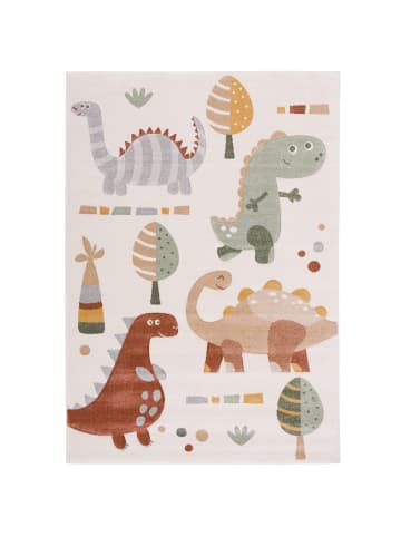 Pergamon Kinderteppich Maui Kids Dinos in creme