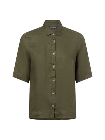 Franco Callegari Leinenbluse in khaki - 0056