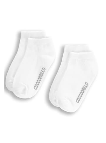 Coccodrillo Socken in weiß