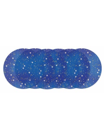 URSUS Laternenzuschnitte Sternenhimmel, rund Ø17,5cm, 24 Blatt - ab 3 Jahren