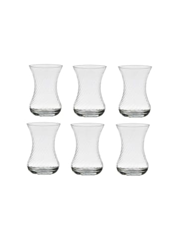 Pasabahce Teeglas Set 6 Teilig in Transparent