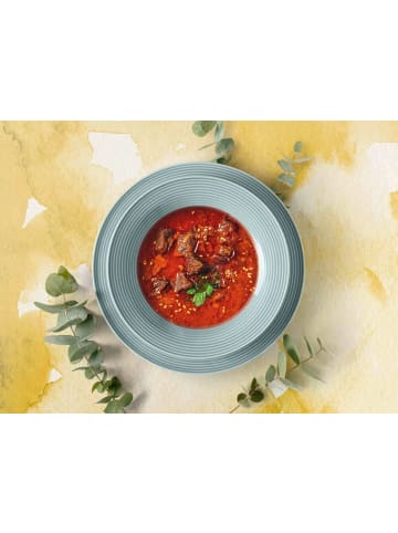 Seltmann Weiden 12er Set Tafelservice Beat Color Glaze in Arktisblau