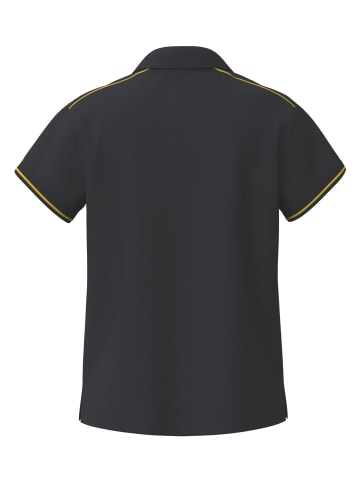 erima Damen Poloshirt in schwarz/gelb