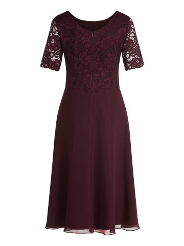 Vera Mont Abendkleid in aubergine - 0001