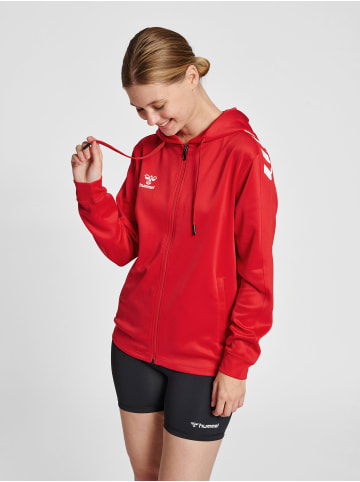 Hummel Reißverschluss Hmlcore Damen in TRUE RED