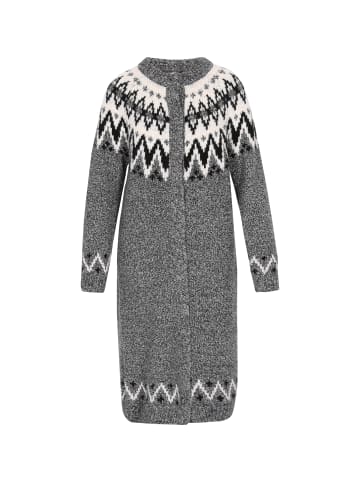 DreiMaster Vintage Women Cardigan in black multicolor