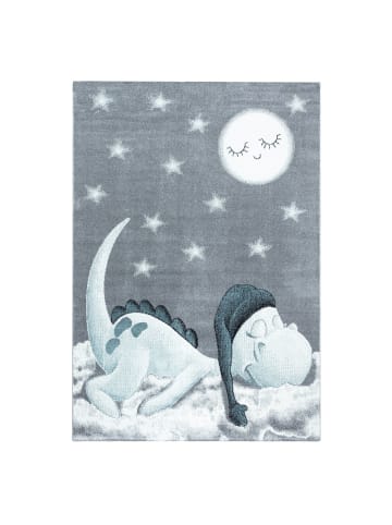 Kinder Teppich Bianca in Blau