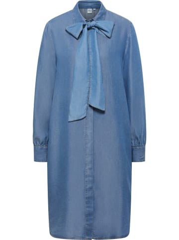 Eterna Blusenkleid LOOSE FIT in dark indigo