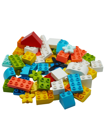 LEGO DUPLO® Sondersteine Bunt 500x Teile - ab 18 Monaten in multicolored