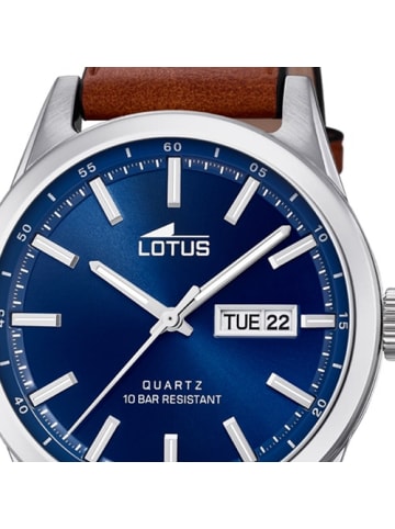 Lotus Analog-Armbanduhr Lotus Classic braun groß (ca. 42mm)