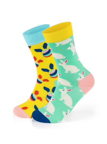 Happy Socks Socken 2-Pack Eastern Bunny-What Came First in multi_coloured