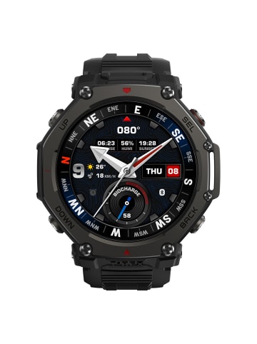 Amazfit Smartwatch T-Rex 3 Pro 48mm in schwarz