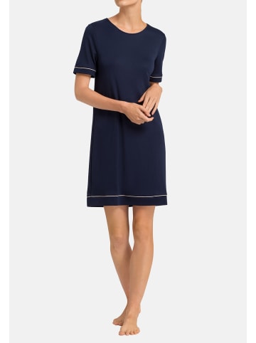Hanro Nachthemd Natural Comfort in Deep navy