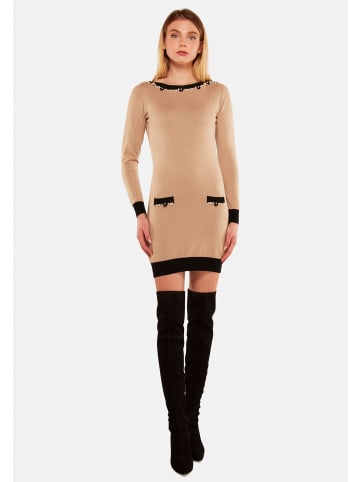 TOOCHE Kleid "Classy Vintage" in beige