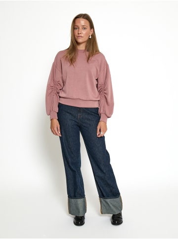 minus Sweatshirt in Ash Rose