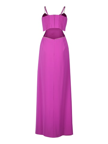 Vera Mont Abendkleid mit Cut-Outs in Shiny Grape