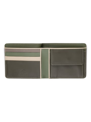 MYWALIT Geldbörse RFID Leder 11 cm in orchid