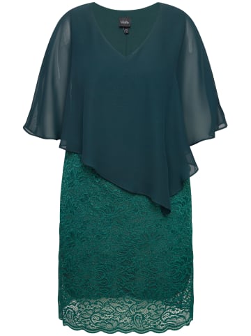 Ulla Popken Abendkleid in dunkelgrün