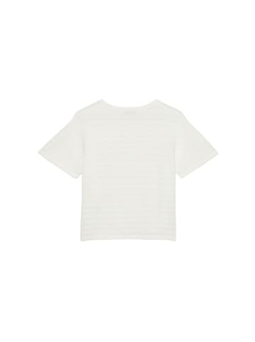 Marc O'Polo TEENS-GIRLS Strick-T-Shirt in WHITE COTTON