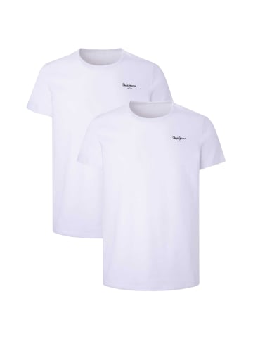 Pepe Jeans T-Shirt 2er Pack in Weiß