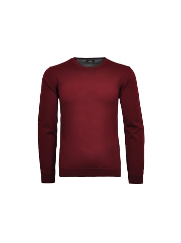 Ragman Rollkragenpullover für Damen in unifarben in bordeaux