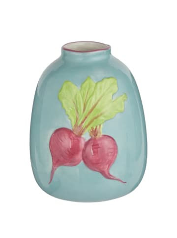 Butlers Vase VEGGIE Rote Beete in Hellblau