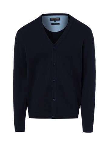 Finshley & Harding Strickjacke in marine - 0001