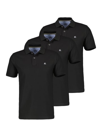 Lerros Poloshirt Basic in Schwarz