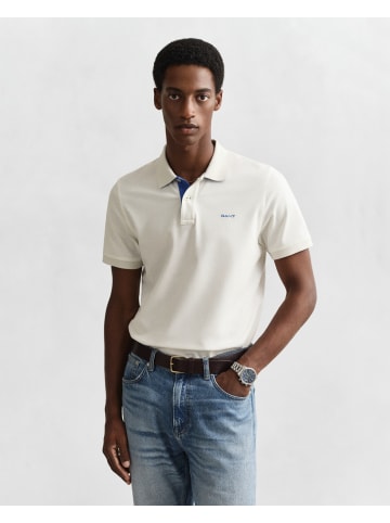 Gant Poloshirt in ecru - 0010