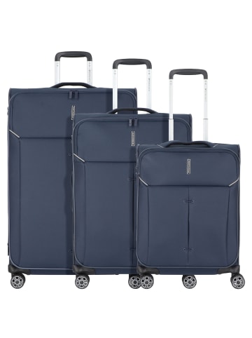 Roncato Ironik 2.0 4 Rollen Kofferset 3-teilig mit Dehnfalte blu notte