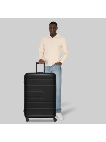 Redolz Essentials 11 4 Rollen Trolley 76 cm mit Dehnfalte in black