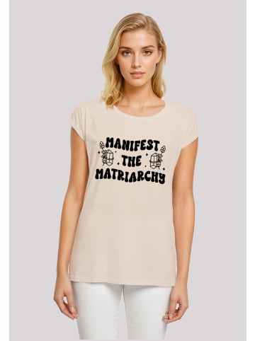 F4NT4STIC T-Shirt Feministisch Manifest The Matriarchy Frauentag in Whitesand