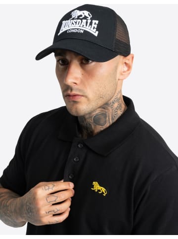 Lonsdale Cap "Blaydon Kappe" in Schwarz