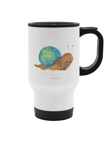 Mr. & Mrs. Panda Kaffeebecher Schnecke Sir ohne Spruch in Weiß