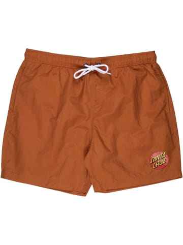 Santa Cruz Short "Classic Dot Swimshort" in Orange