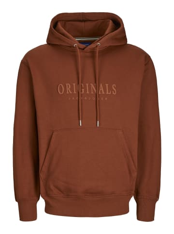 Jack & Jones Kapuzenpullover in Brandy Brown