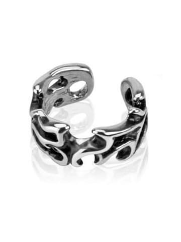 Bungsa Ohrklemme Ear Cuff in Silber