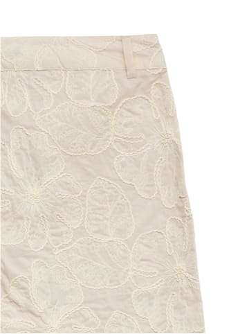 Vero Moda HW EMBROIDERY SHORTS in Oatmeal/W. Melange