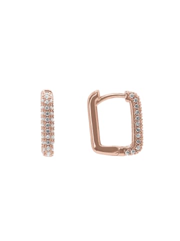 Steel_Art Creolen Damen Skye rose goldfarben in rosegoldfarben