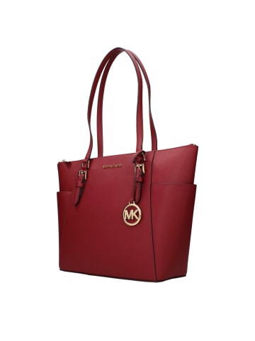Michael Kors Rot Leder Schulter Tasche