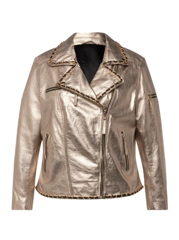 Angel of Style Lederjacke in gold