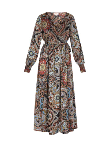 usha FESTIVAL Damen Dress in Schwarz Mehrfarbig