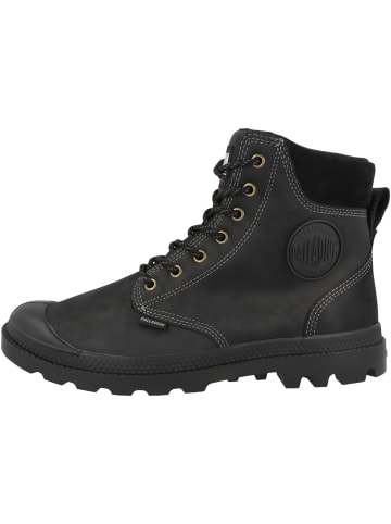 Palladium Schnürboots Pampa SC Thins WP+ XT in schwarz