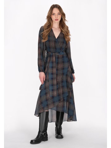 DreiMaster Vintage Women Dress in grey check