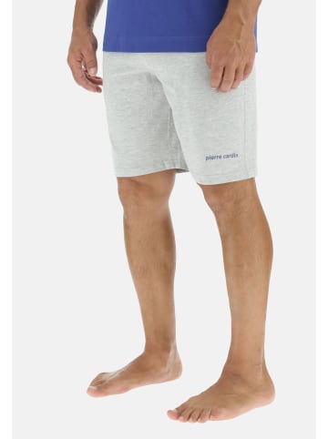 Pierre Cardin Pyjamashorts in grau-meliert