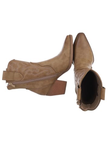 Ital-Design High Heel in Hellbraun