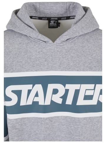 STARTER Sweat & Fleece - Hoody in heathergrey/teal